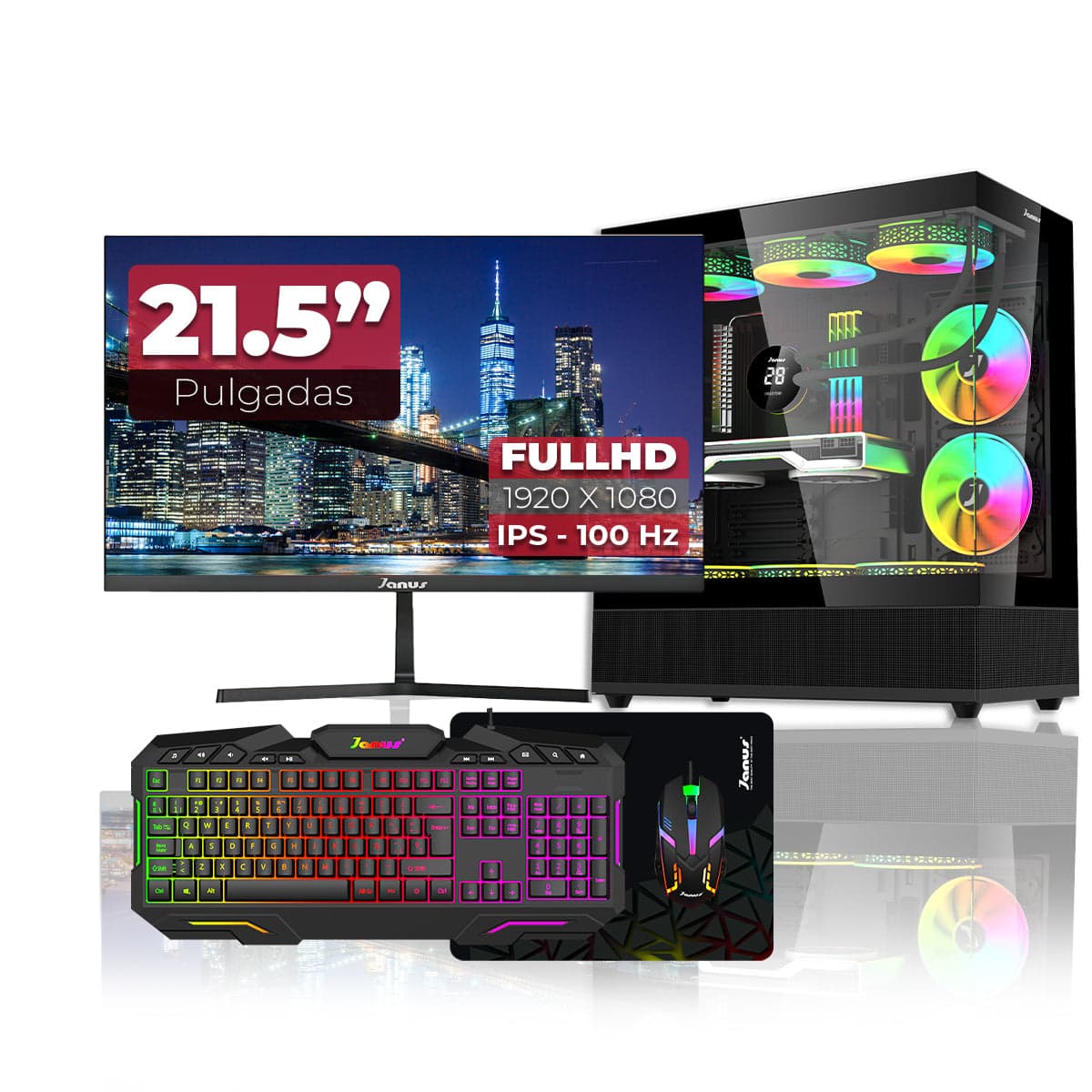 Tecnocuántica PC Gamer RTX 4070