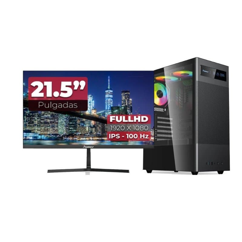 Tecnocuántica PC Oficina Completo