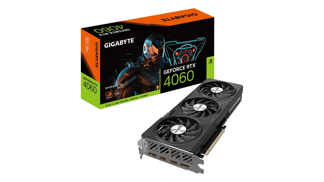 Gigabyte Tarjeta Gráfica RTX 4060